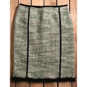 Tom K Nguyen Textured Pencil Skirt